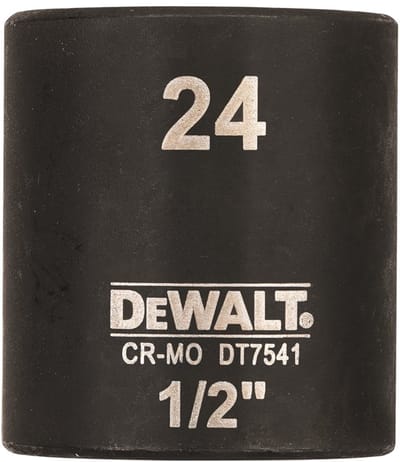 DeWALT DT7541 Krachtdop 1/2 kort | 24mm