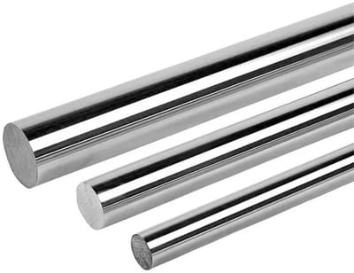 Dailygoods- Ronde Staaf 304 Roestvrij Staal - 6mm x 300mm - Solid Staven - DIY Craft - Modelauto/Vliegtuig/Schip - Duurzaam en Roestbestendig
