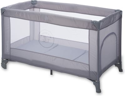 Liefjes & Co Luna Campingbedje - Reisbedje - 120 x 60 cm - Grijs