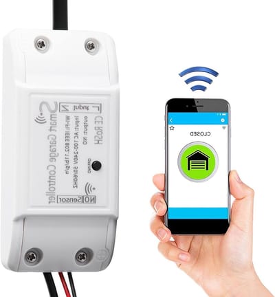 Slimme WiFi Garage Deuropener met Afstandsbediening - Elektronische Controle voor Gemak en Veiligheid