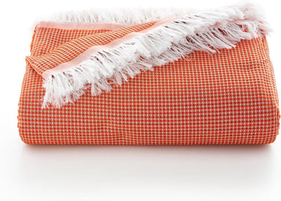 Multifunctionele Katoenen Sprei met Honingraatpatroon voor Bed en Bank 230x280 cm