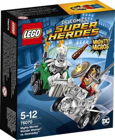 LEGO DC Comics Super Heroes Mighty Micros: Wonder Woman vs. Doomsday 76070