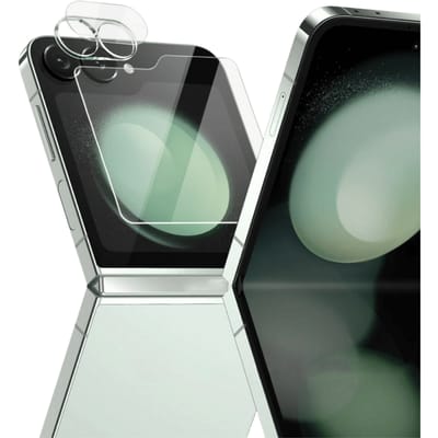 Imak Samsung Galaxy Z Flip6 Gehard Glas Screen + Cameraprotector Transparant