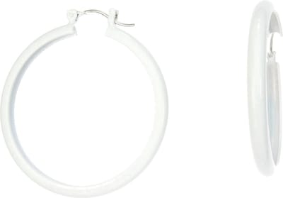 Behave - Oorring - Wit - Diameter 4 cm