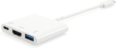 Equip 133461 laptop dock & poortreplicator USB 3.2 Gen 1 (3.1 Gen 1) Type-C Wit