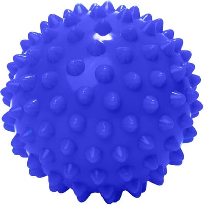 #DoYourFitness - Massagebal - »Nica« - Lacrosse Bal / Fasciaball voor effectieve zelfmassage van triggerpoints - diameter 10cm - marineblauw