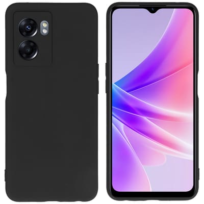 imoshion Hoesje - Geschikt voor Oppo A77 - Color Backcover - Zwart