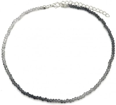 She life style - witte en zwarte kralenketting