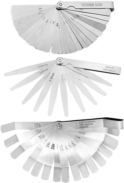 Dailygoods- Afstandsmeter Duurzaam - Meetlint 3 Stuks - Dubbele Schaalmarkering - Compact - Lichtgewicht - Geschikt Voor Basgitaren