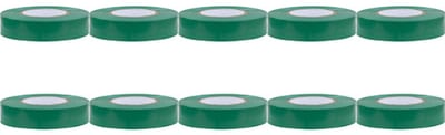 Isolatietape 10 Pack - Yurga - Groen - 20mmx18m