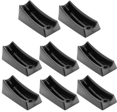 8 x Kuipglijders voor Cantilever Meubels - Kunststof Meubelglijders, 25 mm