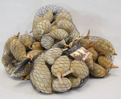 ZoeZo Design - 4 stuks - Seasons & Style - 200 gram - decoaratie - 100% natuurlijk - tikapod - boabab - decoratie materiaal - hobbyartikelen - knutselartikel - droogstuk