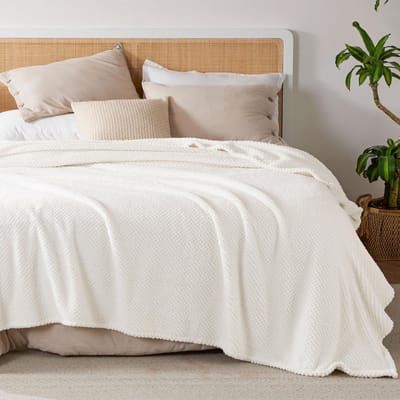 Goodivery ® Extra Grote Pluizige Fleece Deken voor Ultiem Comfort en Stijlvolle Warmte