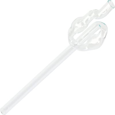 KADAX Fermentatiepijp, gistingsbuis voor thuisbrouwen, gistingsbuisjes voor wijnbrouwen, luchtlussen, luchtsluisstopper, gistluchtcentrifuge (glas diameter 8,5 mm)