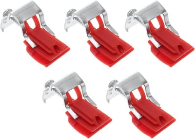 5-delige Keuken Spoelbak Bevestigingsset - Stevige Montage Klemmen voor Keukenaccessoires en Spoelbakken