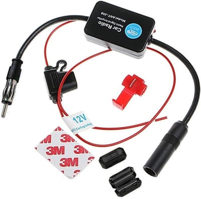 Universele Antenne Versterker - Radio Signaal Booster - Verbeter Radio Ontvangst - Geoptimaliseerde AM/FM Ontvangst