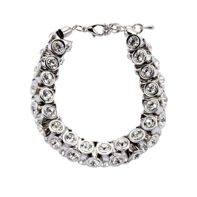 Behave - Armband - klassiek design met steentjes - avondoutfit stijl