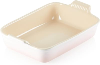Le Creuset Ovenschaal 32 cm - 4,0 L - Aardewerk - Shell Pink - Rechthoek
