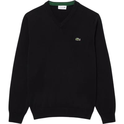shirts man Lacoste - pullover - zwart