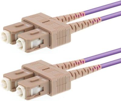 LOGON PROFESSIONAL AL5SCSC25I/4I InfiniBand en Glasvezelkabel 25 m SC Violet