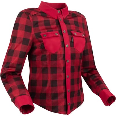 Segura Lady Jovan Jas Zwart Rood - Maat T0 - Jas