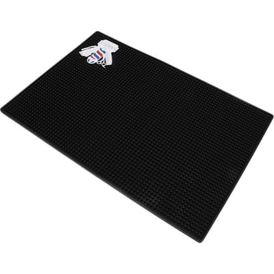 Professionele Salon Bureau Antislip Mat Flexibele Kapperszaak Kapsel Warmte-isolerende Mat black