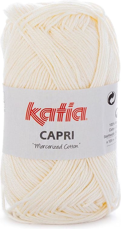 Katia Capri - 82051 ecru - Katoen Garen