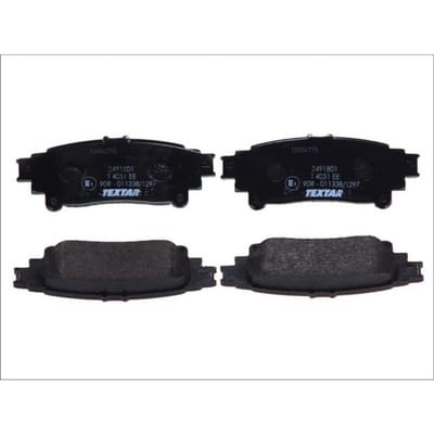 Remblokset TEXTAR 2491801, achter