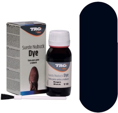 TRG Schoenverf - Navy marine blauwe kleurhersteller voor Suede en Nubuck