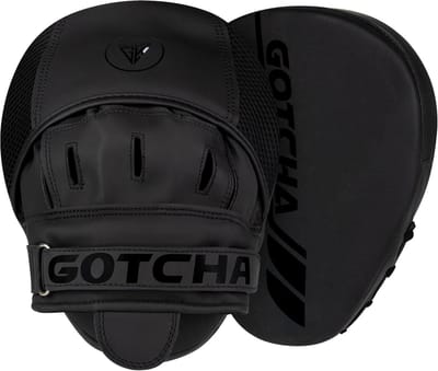 Bokskussens - Focus pads - Vechtsport training - Verstelbare bandjes - 313 x 21 x 126 cm - Zwart