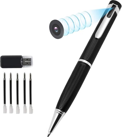 Spy pen - Spy camera - Spy recorder - Verborgen camera - Incl. 32GB SD kaart - 1080p - Niemand zal dit doorhebben!