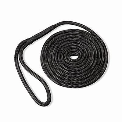 Dubbel Gevlochten Nylon Docklijn Touw - 1/2-inch x 20-voet