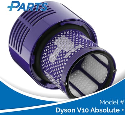 Dyson V10 Absolute + Filter (Plus.Parts® alternatief voor 969082-01)