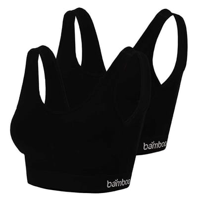Morethansocks - Bh dames zonder beugel - Bamboe top - Superzacht - Bh zonder beugel voorgevormd - Bh met vulling - Padded top
