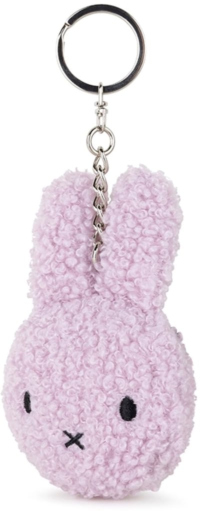 Nijntje sleutelhanger tiny teddy lavendel plat ECO 10 cm