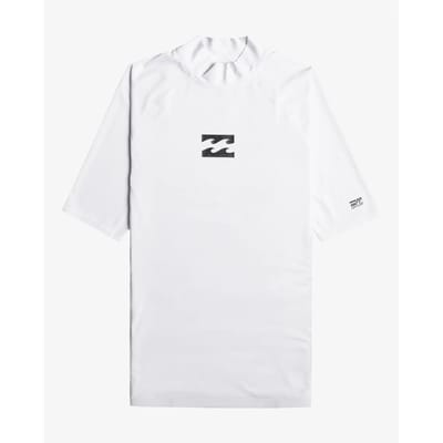 Billabong Waves All Day Korte Mouw Rash Guard Wit 2XL Man