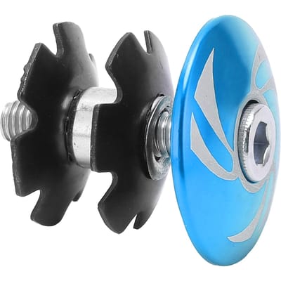 Fiets Balhoofdkap Aluminiumlegering Stermoer Stuurpenkap Stuurpen Vork MTB Racefiets Accessoire Goud