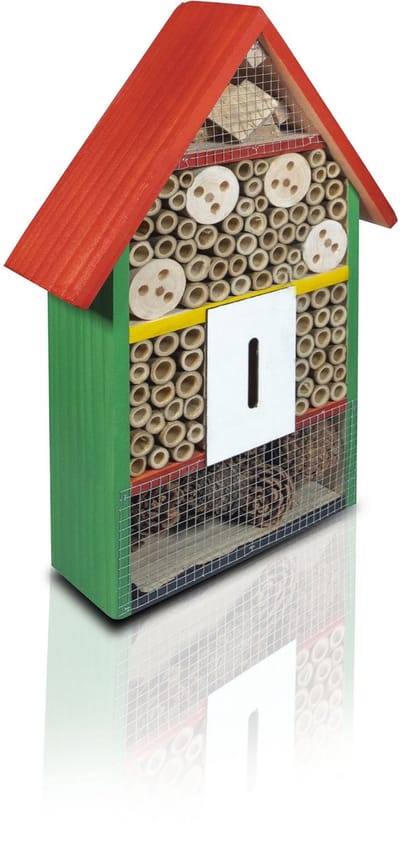 St. Helens Home & Garden - Insectenhotel - FSC Hout - Bijenhuisje - Muur of paalmontage - 395x250x90mm