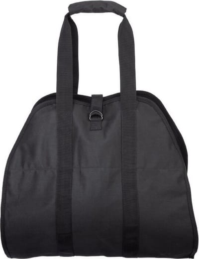 ShelterLogic polyester Haardhout zak - tot 20 kg - Zwart