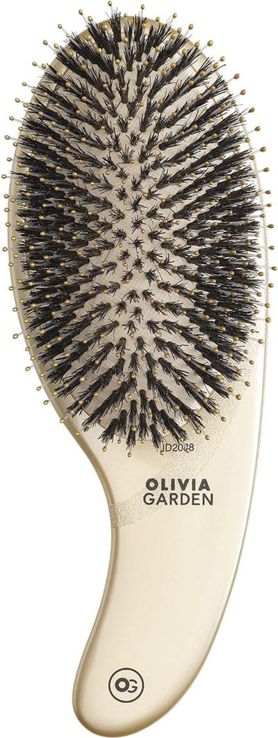 Olivia Garden - Curve - Boar & Nylon - Haarborstel - Gold