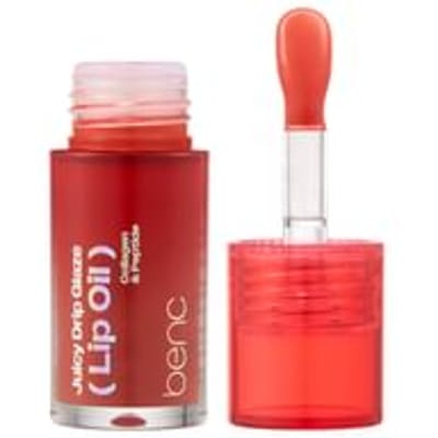 ongredients - BENC Juicy Drip Glaze Lip Oil - 10 Colors #04 Rosy Kiss
