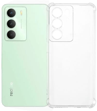 Transparant Hoesje Geschikt voor Realme 14X | Schokbestendig TPU | Back Cover | Dun | Flexibel | Shockproof | Doorzichtig