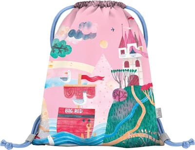 Sporttas Kleuterschool - Gymtas Kinderen - Dagelijks Gebruik - Waterbestendig Materiaal - 36 x 22 cm - Sprookjesprint
