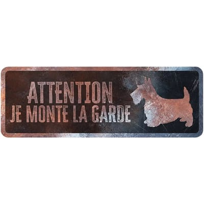 Duitse terriër waarschuwingsbord D&D Home