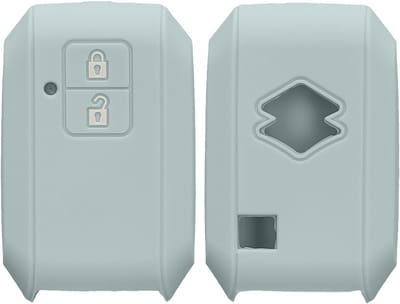 kwmobile autosleutel hoesje geschikt voor Suzuki 2-knops autosleutel Keyless Go hoes - TPU autosleutel behuizing - Beschermende auto sleutel case - Sleuteletui in cool mint
