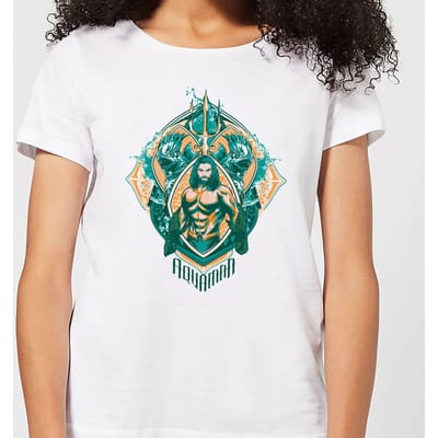 Aquaman Seven Kingdoms dames t-shirt - Wit - M