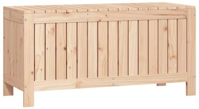 Tuinkist - Opbergbox voor buiten- Tuinbox - Opbergbox met kussen - weerbestendig - Teak