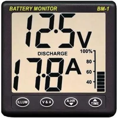 Battery manager - shunt 100 amp 5 m aansluitkabel Nasa BM-1