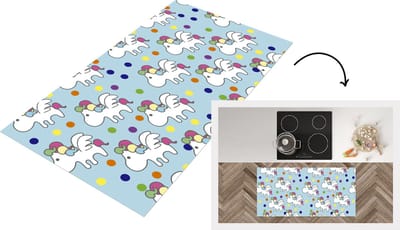 Keukenloper - Loper keuken - Unicorn - Patronen - Kind - 120x60 cm - Keukenloper vinyl