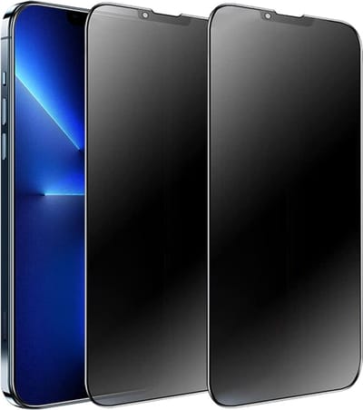 Privacy Screenprotector Geschikt voor 14 Pro – tempered glass – Anti Spy Privacy - 2 Stuks